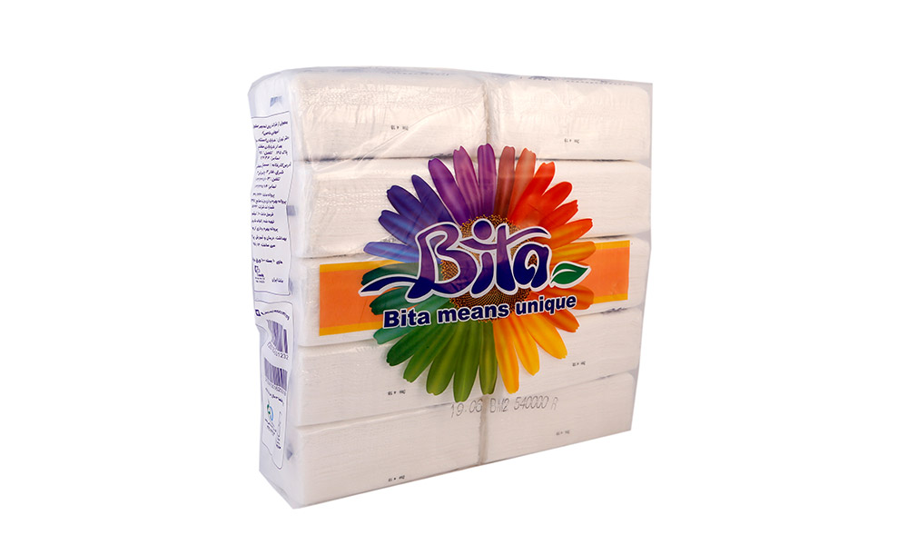 product_1705230922_VK9JZ دستمال کاغذی 10 عددی خانواده بیتا - تصویر 1