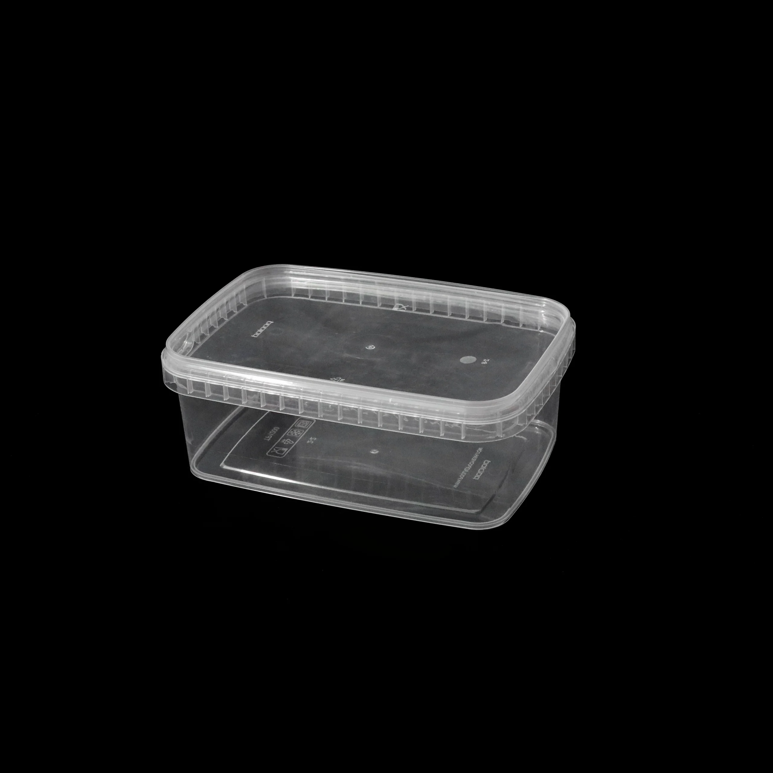 product_1722686534_BWGHB ظرف ماکروویوی 1200 شفاف پولاد پویش - تصویر 1