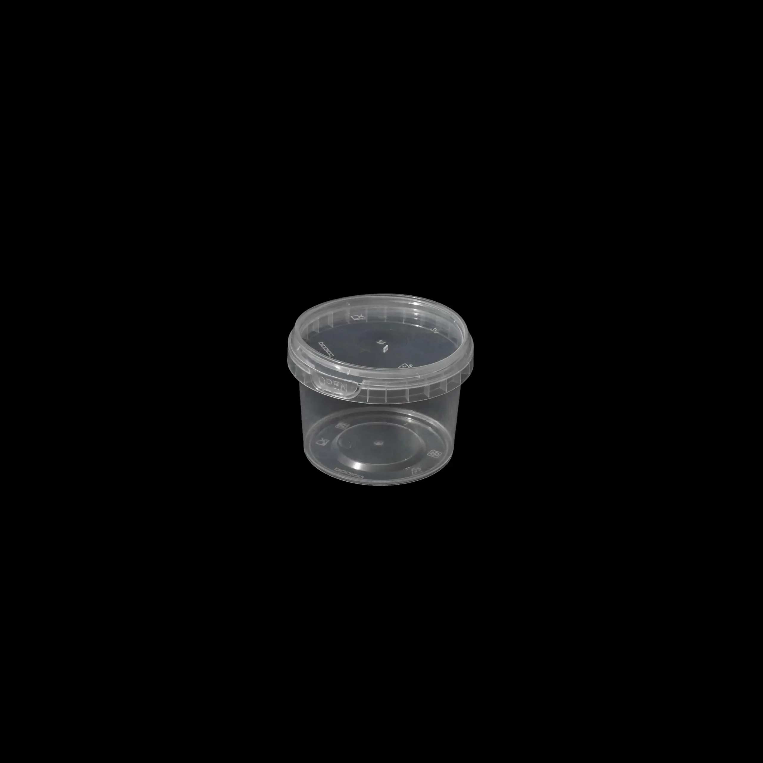 product_1722690812_VDGPM سطل ماکروویوی 310 شفاف پولاد پویش - تصویر 1