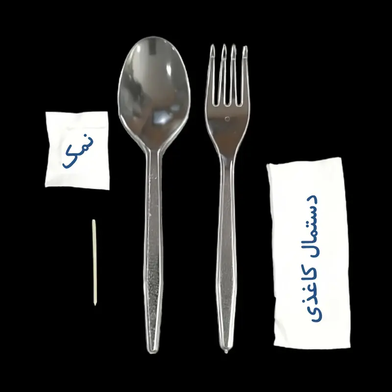 product_1725179775_VEHGS پک قاشق چنگال رومن تک پلاست - تصویر 1