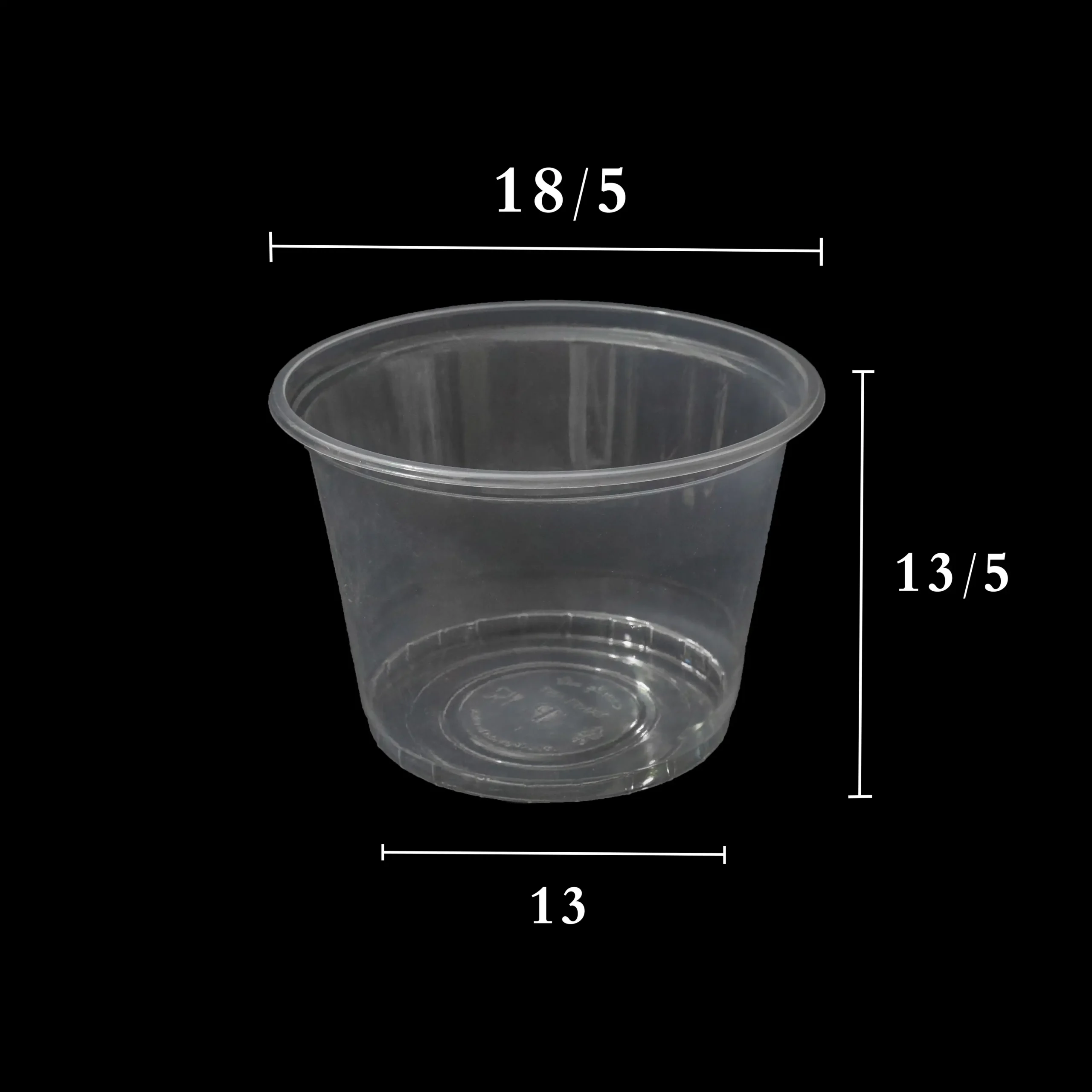 product_1726491117_WSWTJ ظرف ماستی 1300 سی سی PP شفاف تک پلاست - تصویر 1