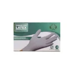 دستکش لاتکس بدون پودر 100 عددی سایز مدیوم مالزی A1 GLOVE