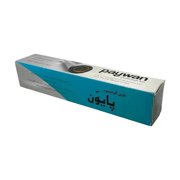 product_1760249381_7Q7FD فویل آلومینیوم 30 سانت 16 میکرون 1 کیلویی پایون - تصویر 1