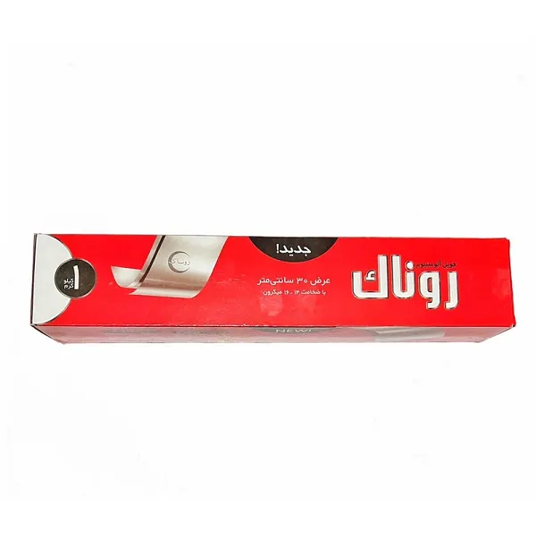 product_1760250447_XX3UX فویل آلومینیوم 30 سانت 16 میکرون 1 کیلویی روناک - تصویر 1