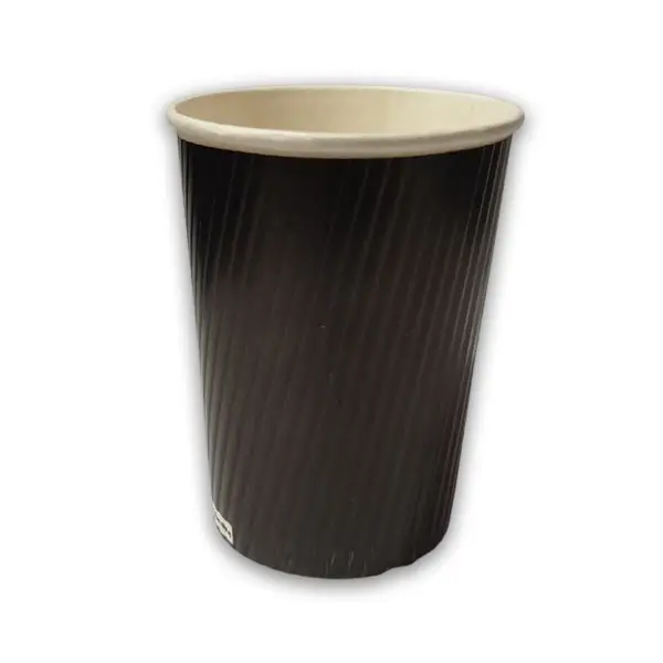 product_1763579091_TOTFC لیوان یکبار مصرف کاغذی دو جداره 220 سی سی کرکره تیمچه پلاس - تصویر 1