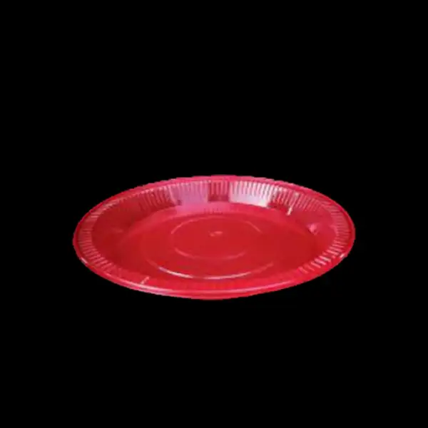 product_1768314021_V6DQ5 بشقاب یکبار مصرف قرمز 12 گرم ps کارتنی توسکا - تصویر 1