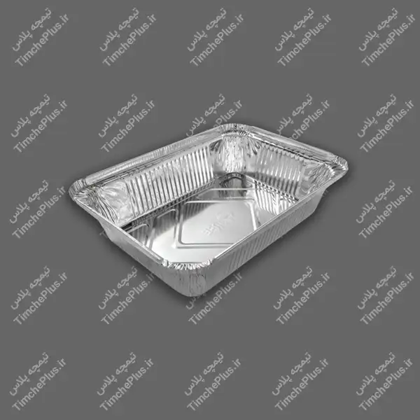 product_1779204513_XREGF ظرف یکبار مصرف آلومینیومی یک و نیم پرسی کد 106 ویژه پارسه هیرو - تصویر 1