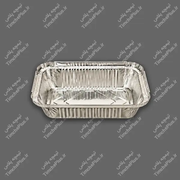 product_1779204689_BG2WM ظرف یکبار مصرف آلومینیومی تک پرسی کد 109 ویژه پارسه هیرو - تصویر 1