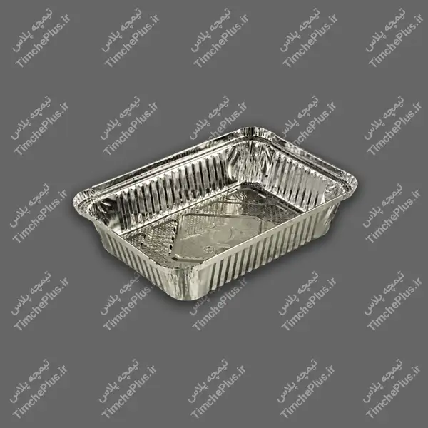 product_1779205366_IW1EB ظرف یکبار مصرف آلومینیومی تک پرسی کد 110 ویژه هیرو - تصویر 1