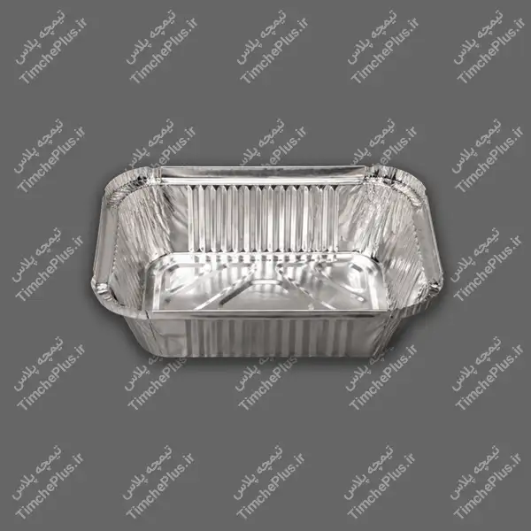 product_1779205494_4WJXE ظرف یکبار مصرف آلومینیومی نیم پرسی کد 111 کارتن زرد هیرو - تصویر 1