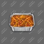 ظرف خورشتی یکبار مصرف آلومینیومی کد 112 مربع هیرو - تصویر 2
