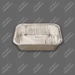 ظرف یکبار مصرف آلومینیومی دو پرسی کد 114 کارتن مشکی بلک پارسه هیرو