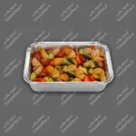 ظرف یکبار مصرف آلومینیومی چیپس و پنیر کد 102 پارسه هیرو - تصویر 2