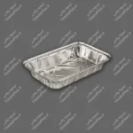 دیس کبابی یکبار مصرف آلومینیومی کد 230 کارتن مشکی بلک هیرو