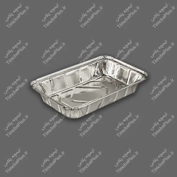 product_1779209843_OGX8I دیس کبابی یکبار مصرف آلومینیومی کد 230 کارتن مشکی بلک هیرو - تصویر 1