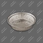 ظرف یکبار مصرف آلومینیومی تک پرسی گرد کد 555 پارسه هیرو