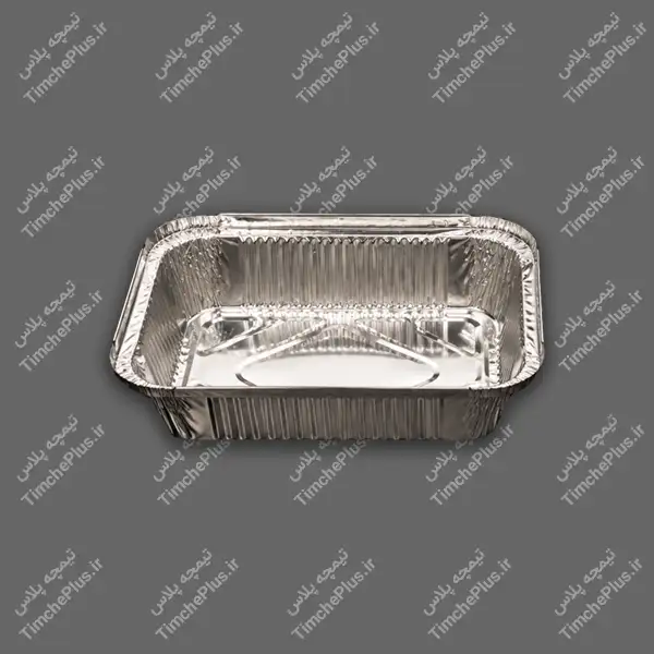 product_1779210514_ENEJ9 ظرف یکبار مصرف آلومینیومی تک پرسی کد 711 سبک پارسه هیرو - تصویر 1