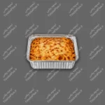 ظرف خورشتی یکبار مصرف آلومینیومی کد 728 مستطیل کارتن زرد پارسه هیرو - تصویر 2