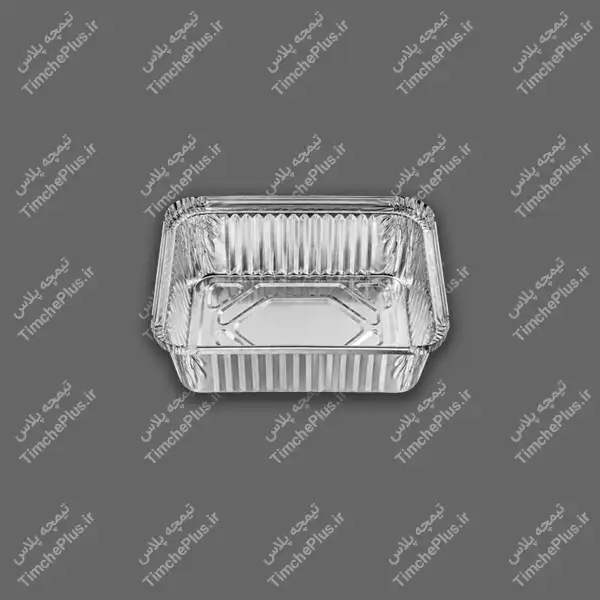 product_1779210644_3J1TV ظرف خورشتی یکبار مصرف آلومینیومی کد 728 مستطیل کارتن زرد پارسه هیرو - تصویر 1