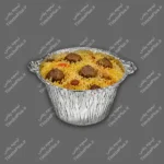 قابلمه دو لیتری یکبار مصرف آلومینیومی کد 950 هیرو - تصویر 2